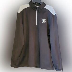 NFL Las Vegas Raiders Team Apparel Label in Black and Gray